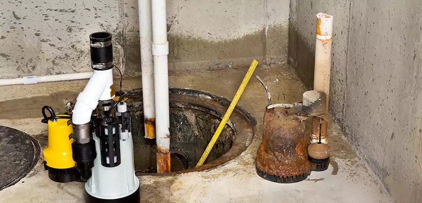 Installing Sump Pump in Finished Basement in Lynnwood, WA