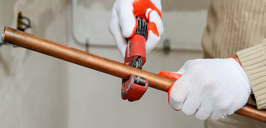 Temporary Copper Pipe Repair Lynnwood, WA